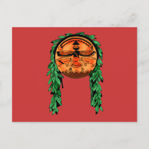 Native American Zuni Shield Postcard