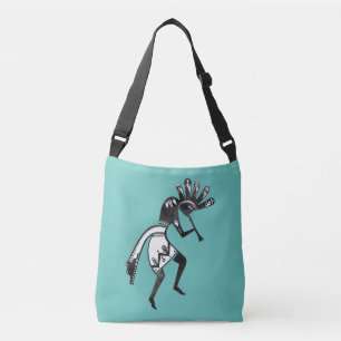 Native Americans Culture - Dancing Kokopelli 1 Crossbody Bag