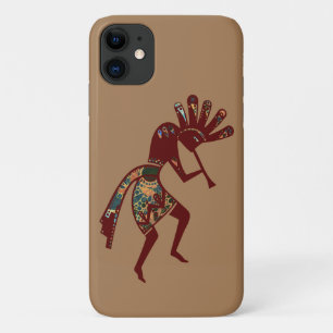 Native Americans Culture - Dancing Kokopelli 3 iPhone 11 Case