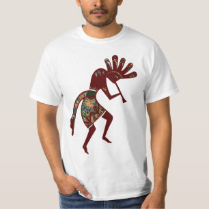 Native Americans Culture - Dancing Kokopelli 3 T-Shirt