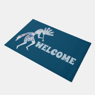 Native Americans Culture - Dancing Kokopelli 4 Doormat