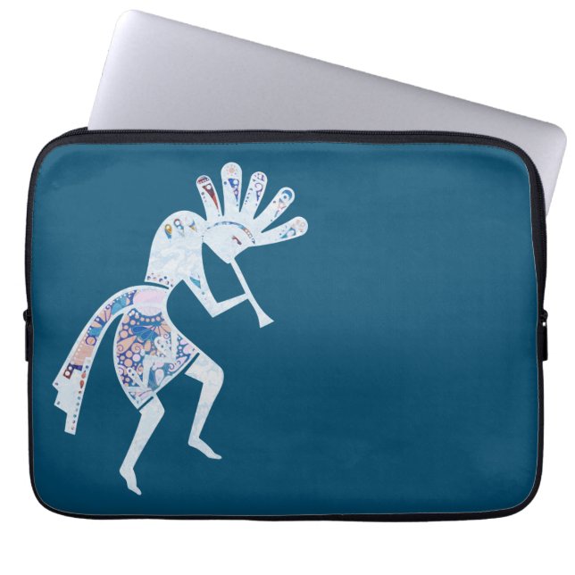 Native Americans Culture - Dancing Kokopelli 4 Laptop Sleeve (Front)