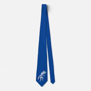 Native Americans Culture - Dancing Kokopelli 4 Tie