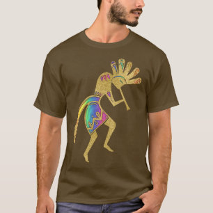 Native Americans Culture - Dancing Kokopelli 5 T-Shirt
