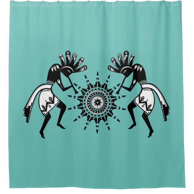 Native Americans Culture - Sun Dancing Kokopelli 1 (Front)