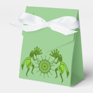 Native Americans Culture - Sun Dancing Kokopelli 7 Favor Box