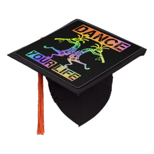Native Americans Kokopelli - Dance Your Life 4 Graduation Cap Topper