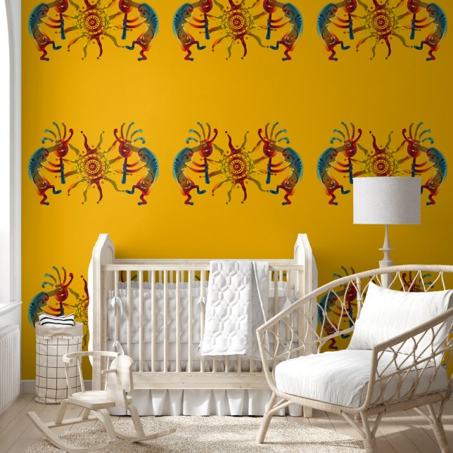 Native Americans Kokopellis flutes for the sun 1 Wallpaper (Kids)