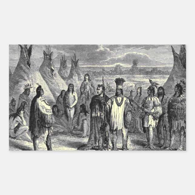 Native Americans Sticker (Front)