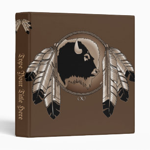 Native Art Binder Custom Native Wildlife Book