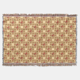 Native Art Blanket Spiritual Tribal Throw Blankets