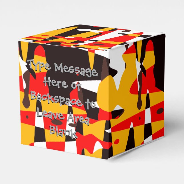 Native Art Box Custom Modern First Nation Gift Box (Front Side)