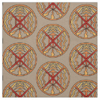 Native Art Fabric Earth Air Fire Water Fabrics