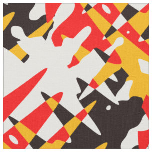 Native Art Fabric Four Nations Modern Art Fabric