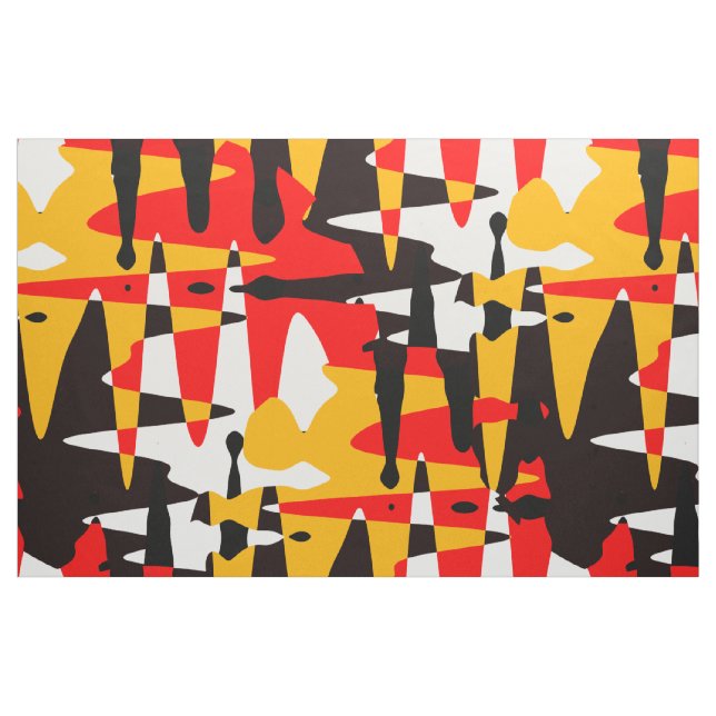 Native Art Fabric Four Nations Modern Art Fabric (Fat Quarter)