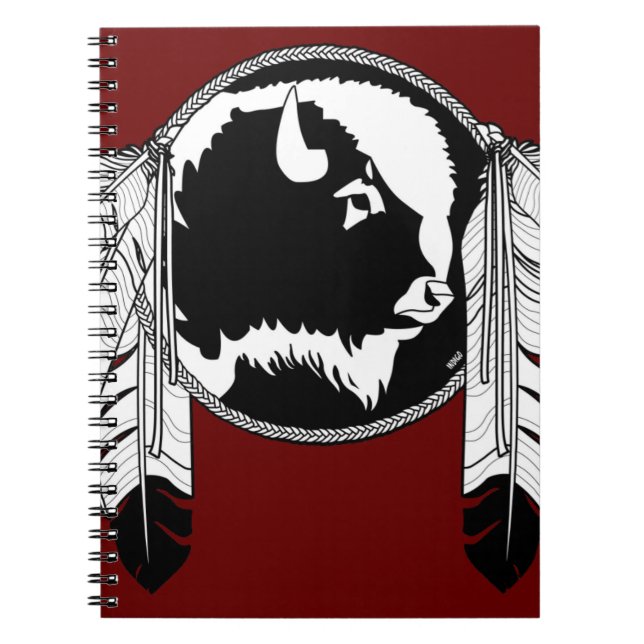 Native Art Notebook Tribal Spiritual Animal Journa (Front)