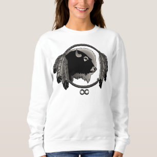 Native Art  Sweatshirt Tribal Spirit Animal Shirts