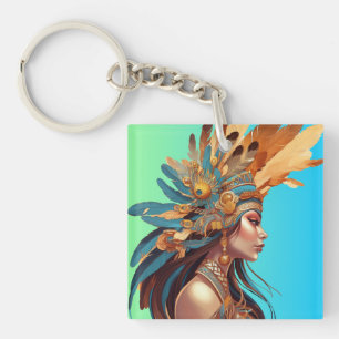 NATIVE BEAUTY #1 KEYCHAIN