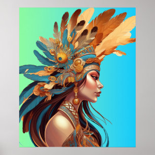 NATIVE BEAUTY #1 POSTER