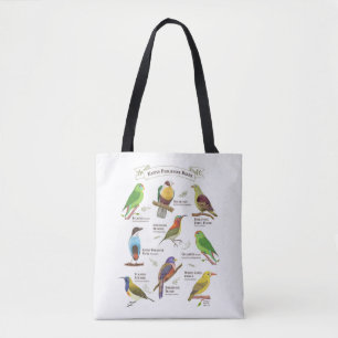 Native Birds in the Philippines Tote Bag