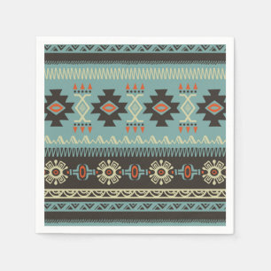Native Blanket Pattern Napkin