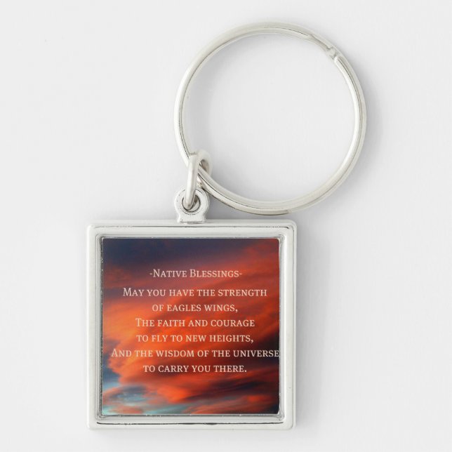 Native Blessings Keychain (Front)