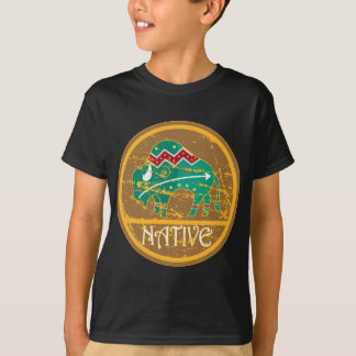 Native Buffalo Painting T-Shirt