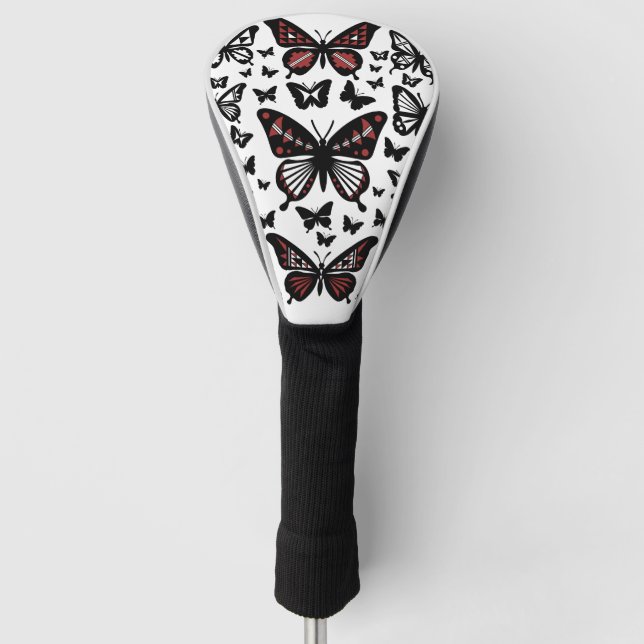 Native Butterfly Dance Golf Head Cover (Front)