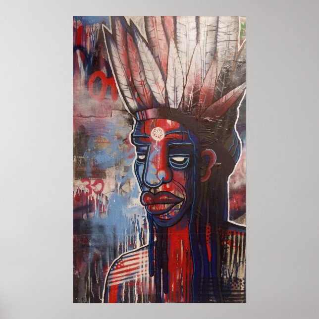 'Native', by Ryan Gardell Poster (Front)