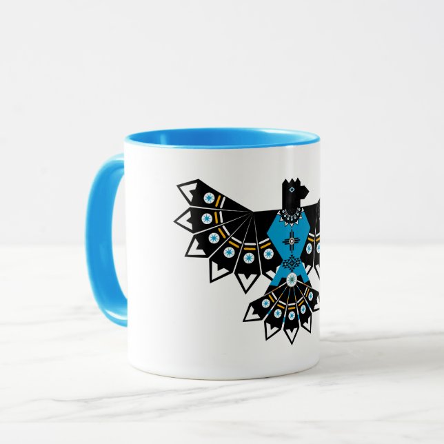Native Eagle Mug (Front Left)