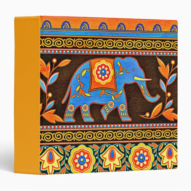 Native elephant binder (Front/Spine)