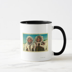 Native Eskimo Girls in AlaskaState Mug