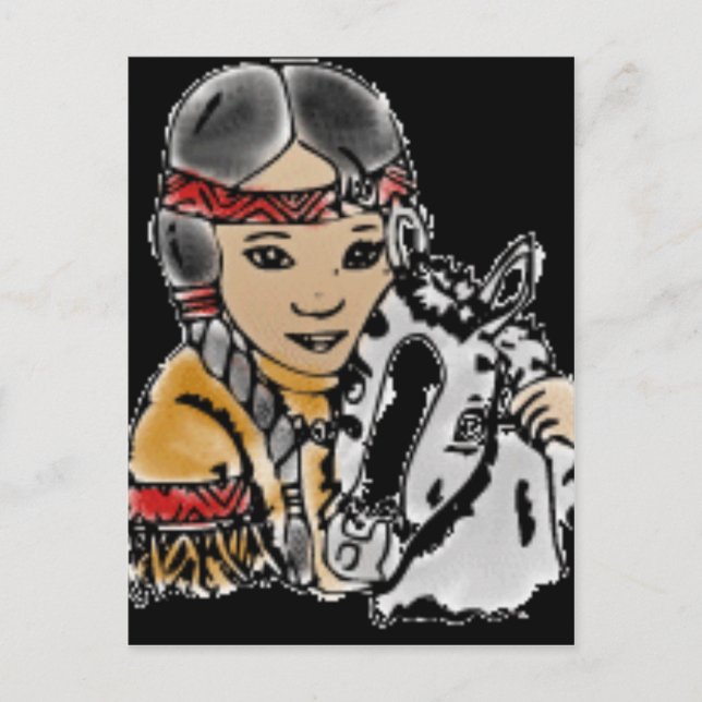 Native Friends Postcard (Front)