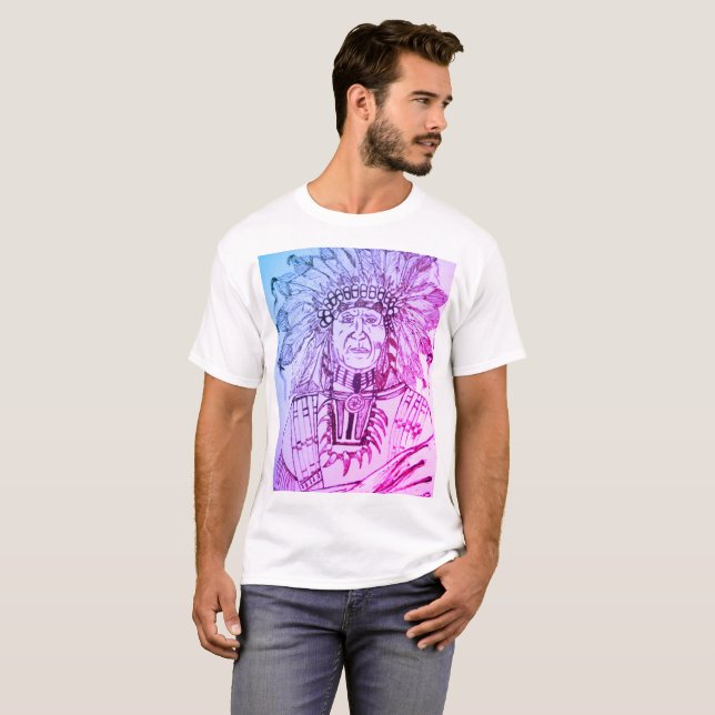 Native Henna art T-shirt (Front Full)