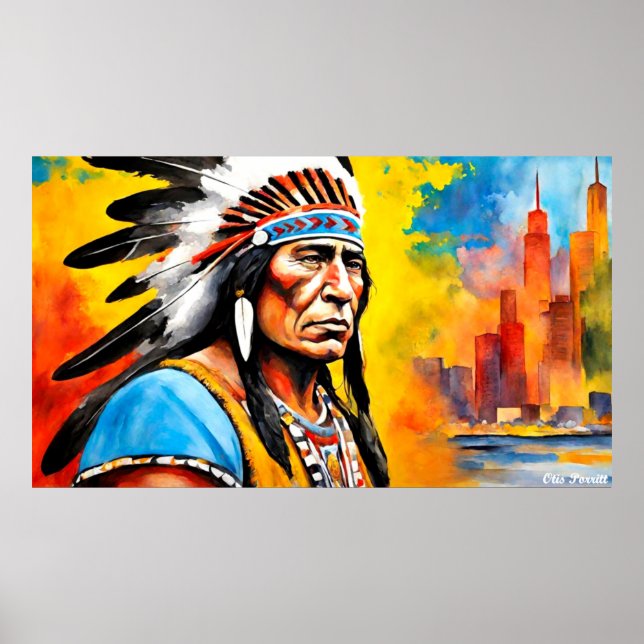 NATIVE HERITAGE MONTH-WARRIORS 19B POSTER (Front)
