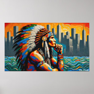 NATIVE HERITAGE MONTH-WARRIORS 22 POSTER