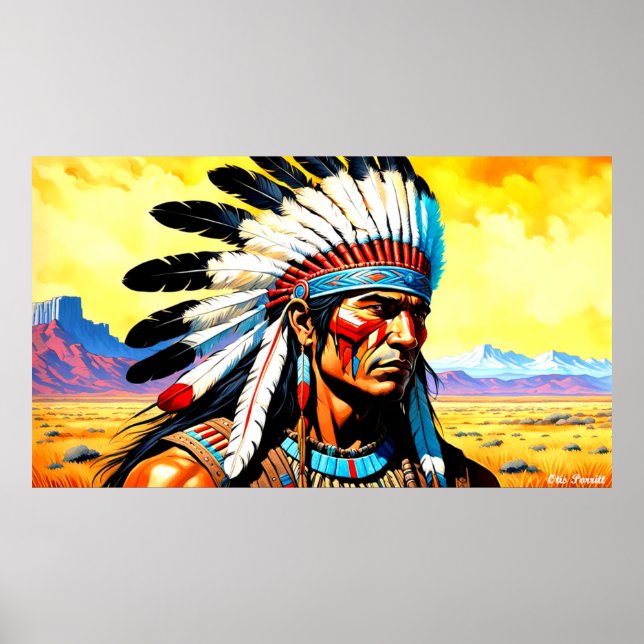 NATIVE HERITAGE MONTH-WARRIORS 8 POSTER (Front)