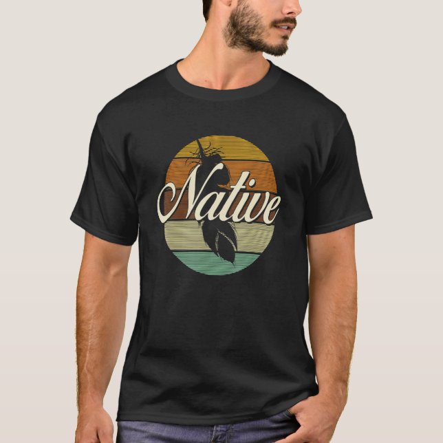 Native Indian Native American Pride Indigenous Che T-Shirt (Front)