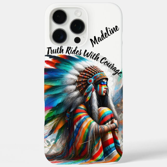 Native Indian Traditional Cultural Designs Case-Mate iPhone Case (Back)