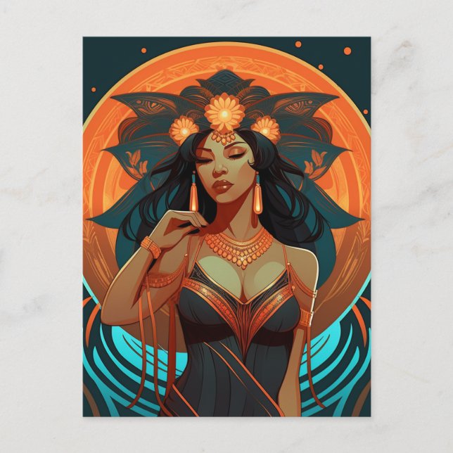 NATIVE INSPIRATION #2 POSTCARD (Front)