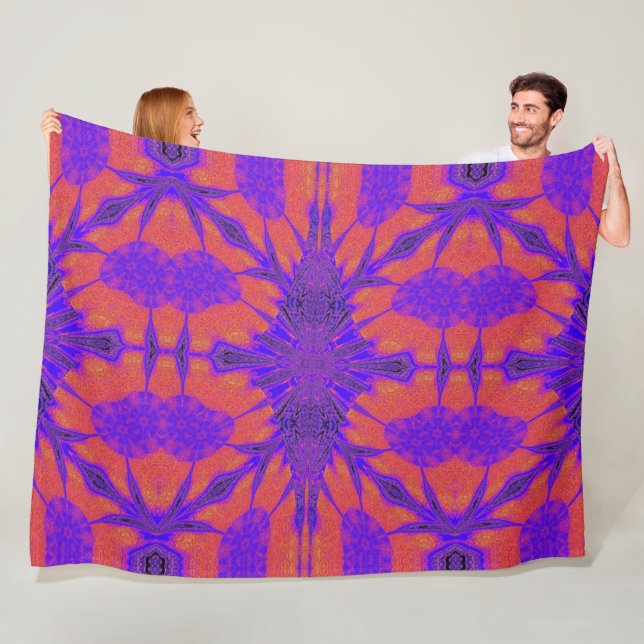 Native Moonlight 3 Fleece Blanket (In Situ)