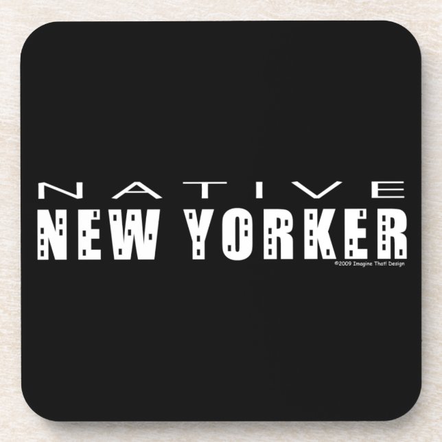 Native New Yorker Coaster (Front)
