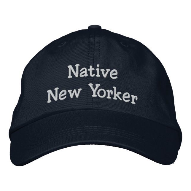 Native New Yorker Embroidered Hat (Front)