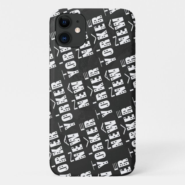 Native New Yorker Pattern Case-Mate iPhone Case (Back)