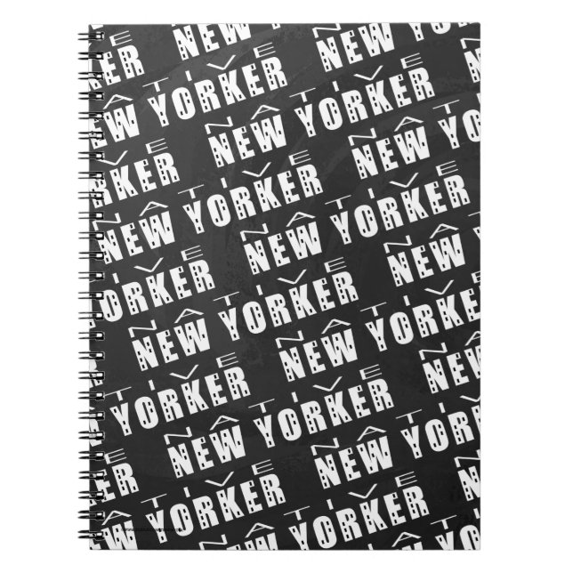Native New Yorker Pattern Notebook (Front)