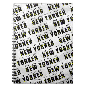 Native New Yorker Pattern Notebook