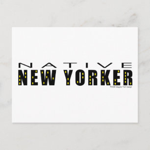 Native New Yorker Postcard