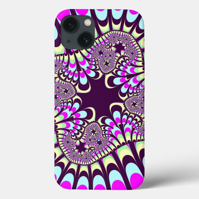 Native Paint Flower Case-Mate iPhone Case (Back)