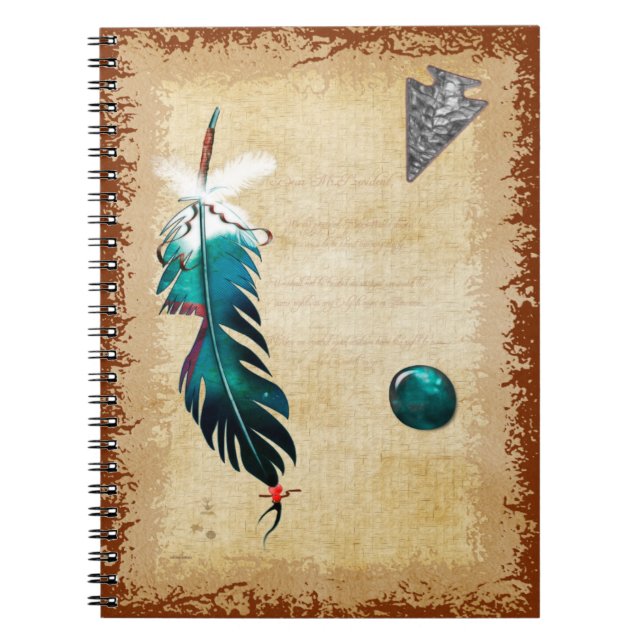 Native Reflections Native American Art Notebook (Front)