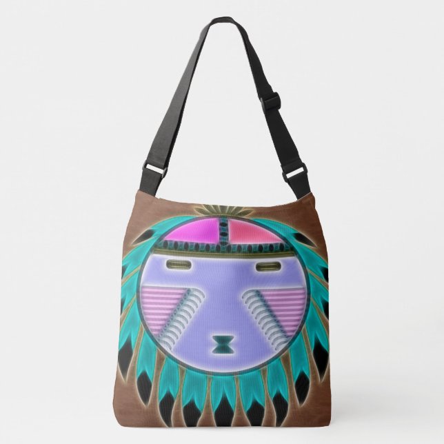 Native Shield Crossbody Bag (Front)